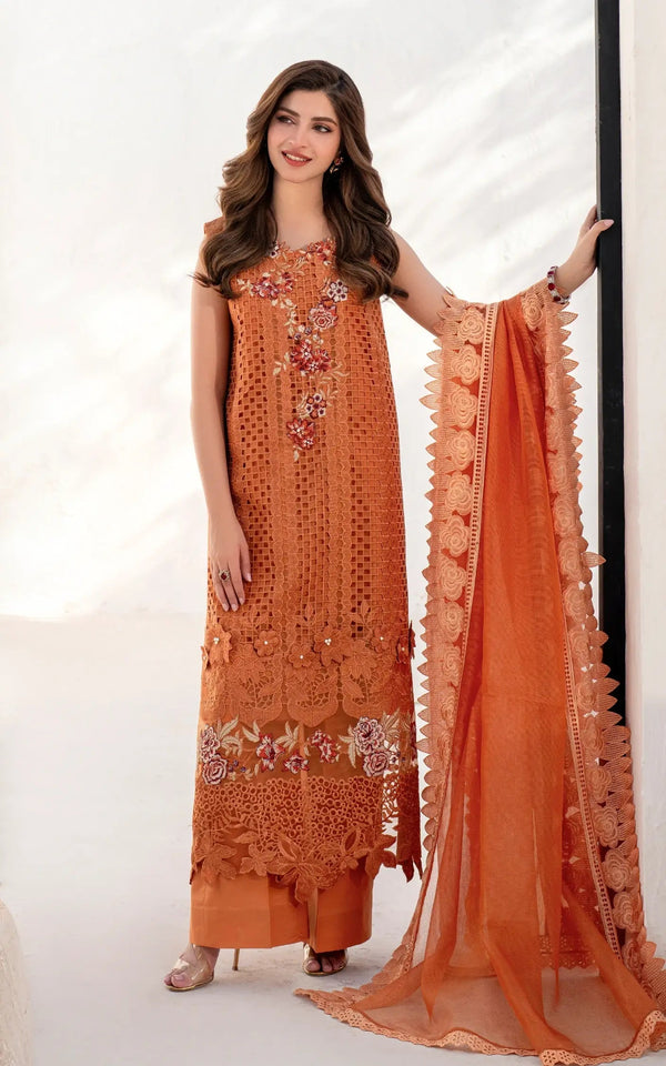 Asifa and Nabeel | Azalia Summer 25 | Day lily (AZL25-07) - by - Libasekhas UK - Registered Vendor of : Asifa and Nabeel - 100% Original Designer Dresss