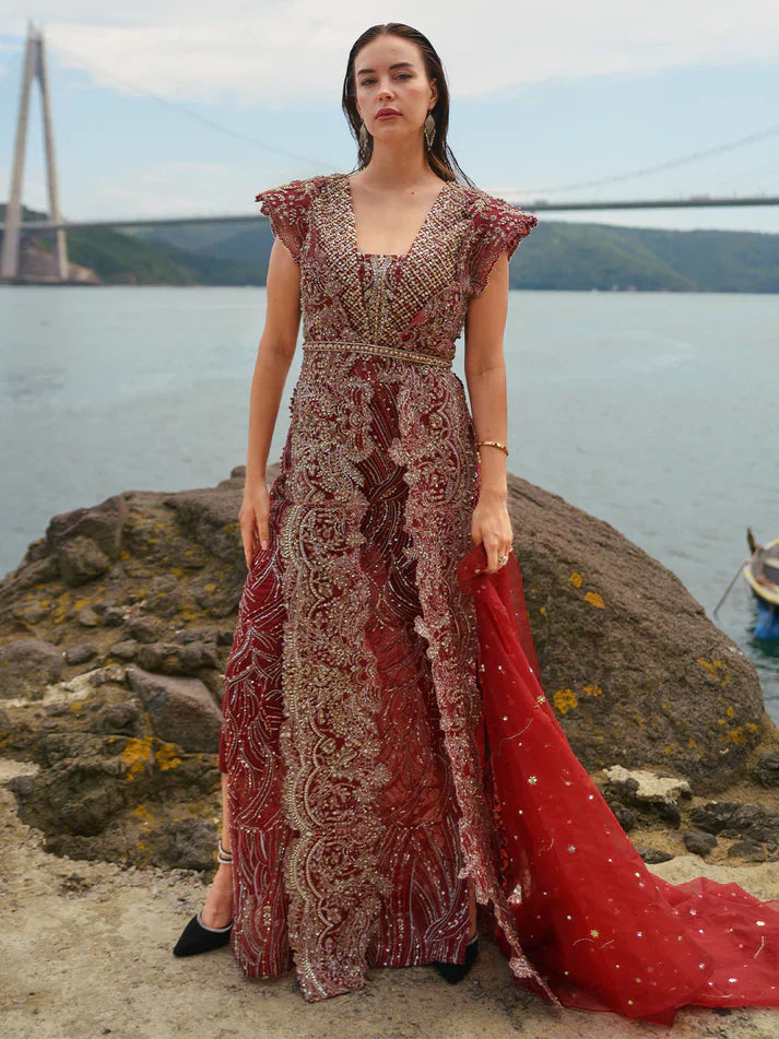 Epoque | Ciel Luxury Couture | Day Dream - by - Libasekhas UK - Registered Vendor of : Epoque - 100% Original Designer Dresss