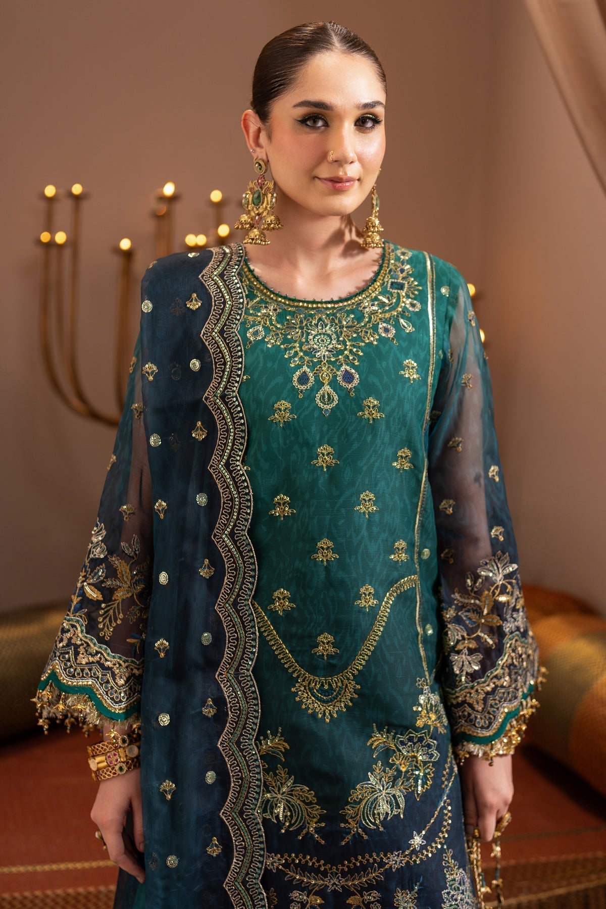 Alizeh | Jhalak Formals | AF-JHLK-04-DEEWANI - by - Libasekhas UK - Registered Vendor of : Alizeh - 100% Original Designer Dresss