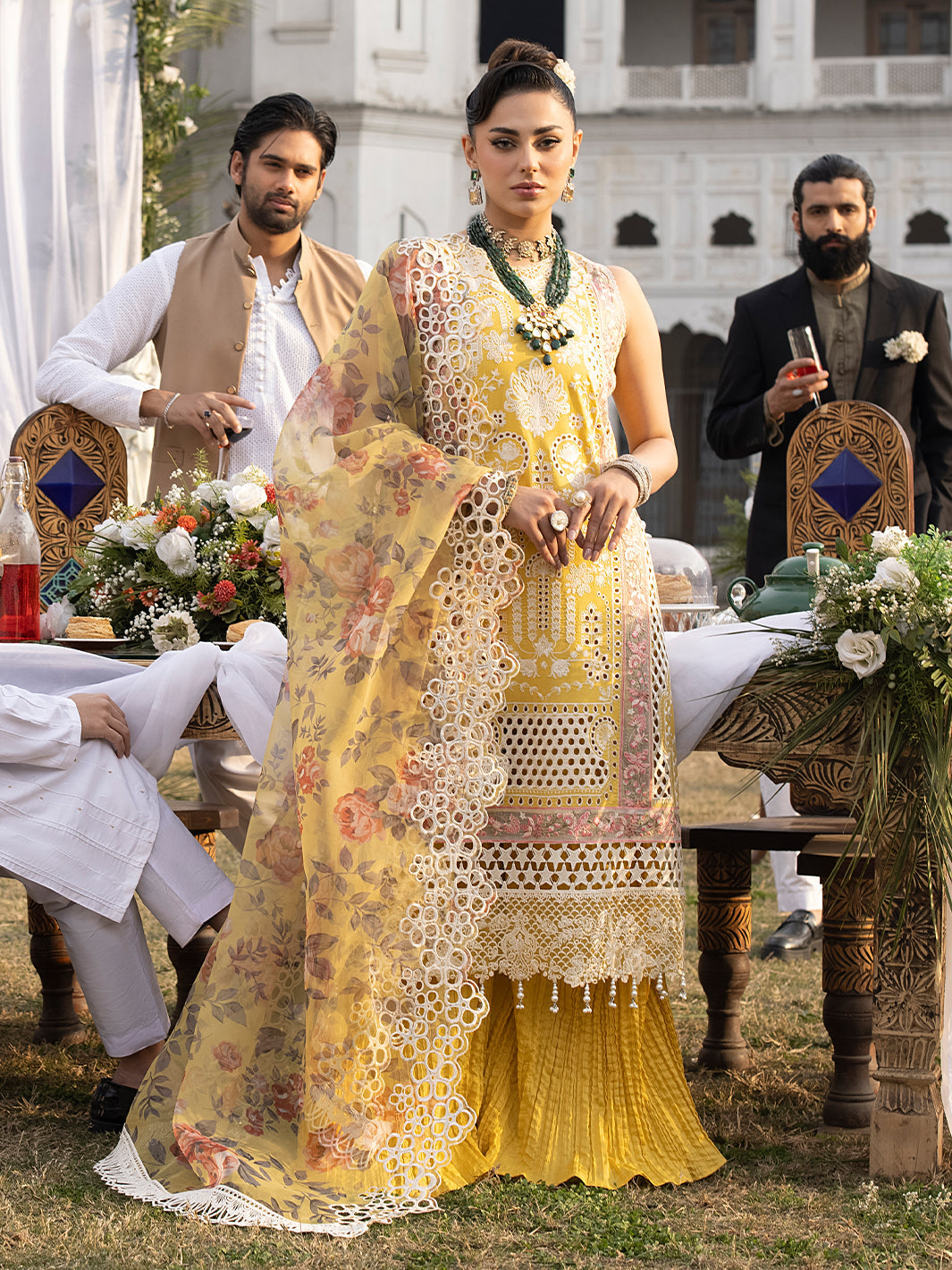 Mahnur | Mahrukh Luxury Lawn 24 | DELIA - by - Libasekhas UK - Registered Vendor of : Mahnur - 100% Original Designer Dresss