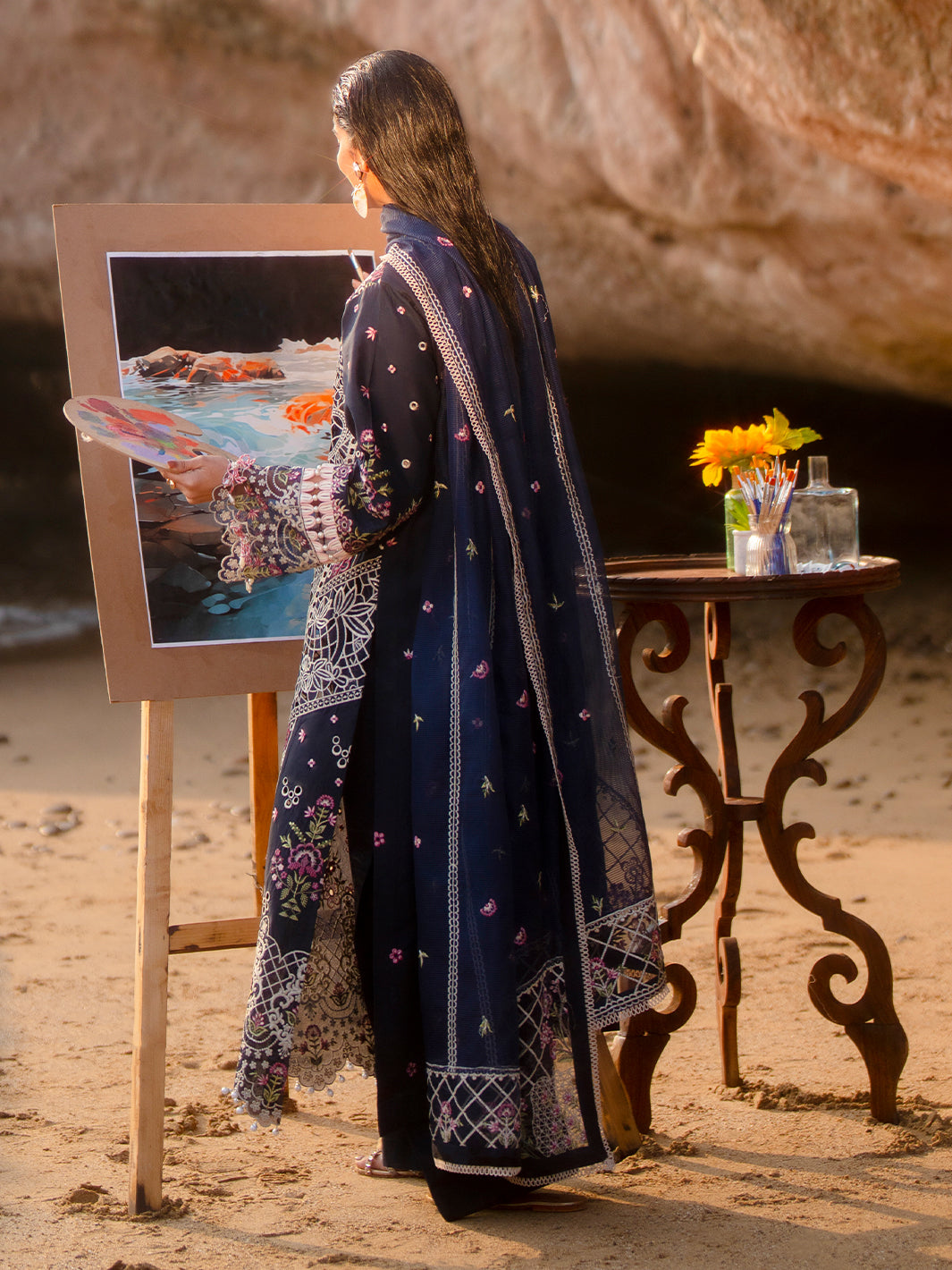 Mahnur | Sirena Luxury Lawn 25 | Derya - by - Libasekhas UK - Registered Vendor of : Mahnur - 100% Original Designer Dresss