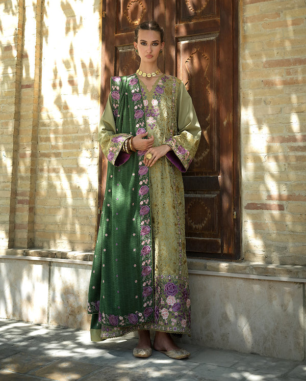 Mushq | Bukhara Winter Edit | Desert Minaret - by Libasekhas UK - Registered Vendor of : Mushq - 100% Original Designer Dress