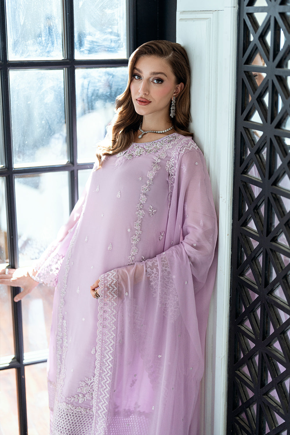 Azure | Ensembles | Dewy Lavender - by Libasekhas UK - Registered Vendor of : Azure - 100% Original Designer Dress