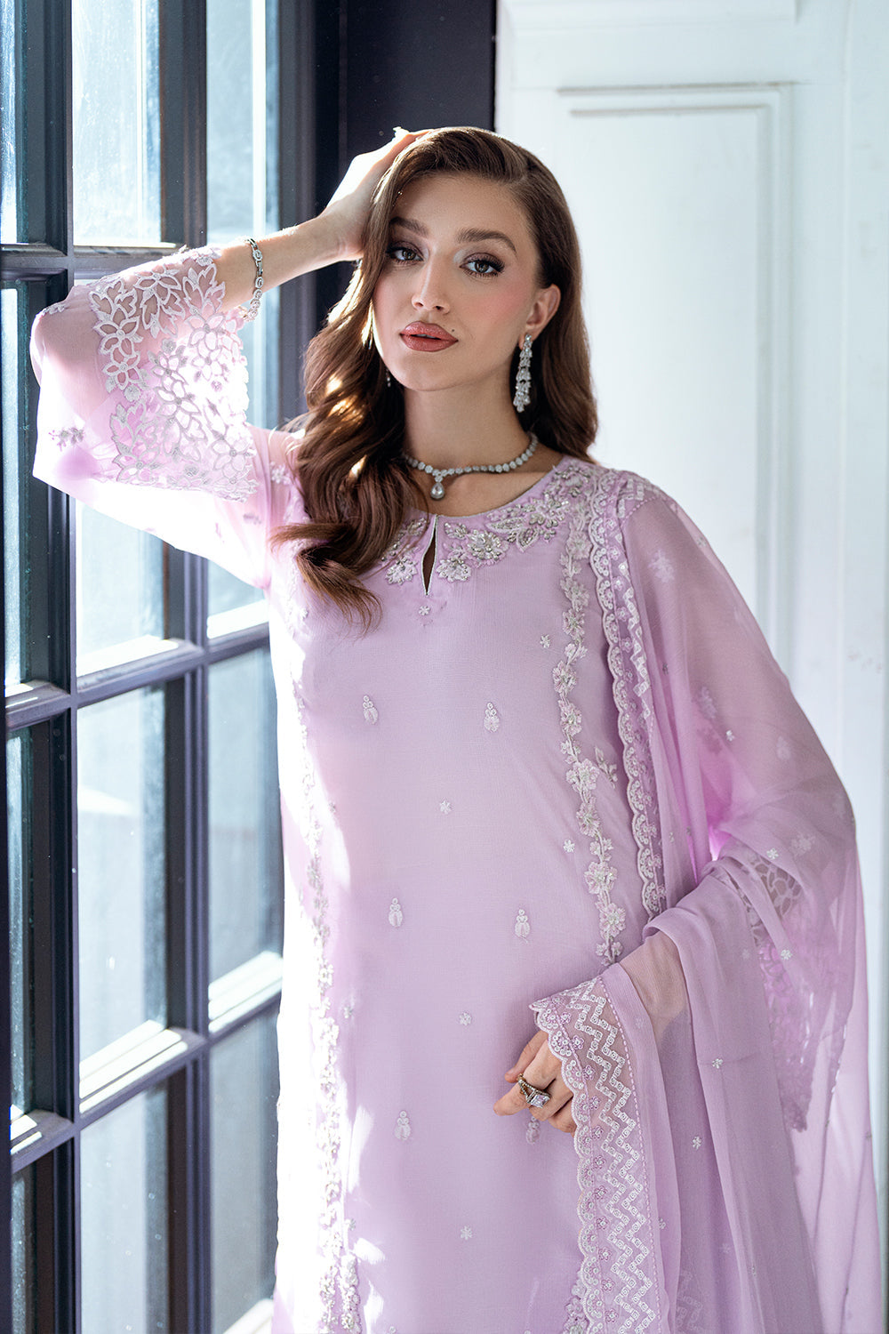 Azure | Ensembles | Dewy Lavender - by Libasekhas UK - Registered Vendor of : Azure - 100% Original Designer Dress
