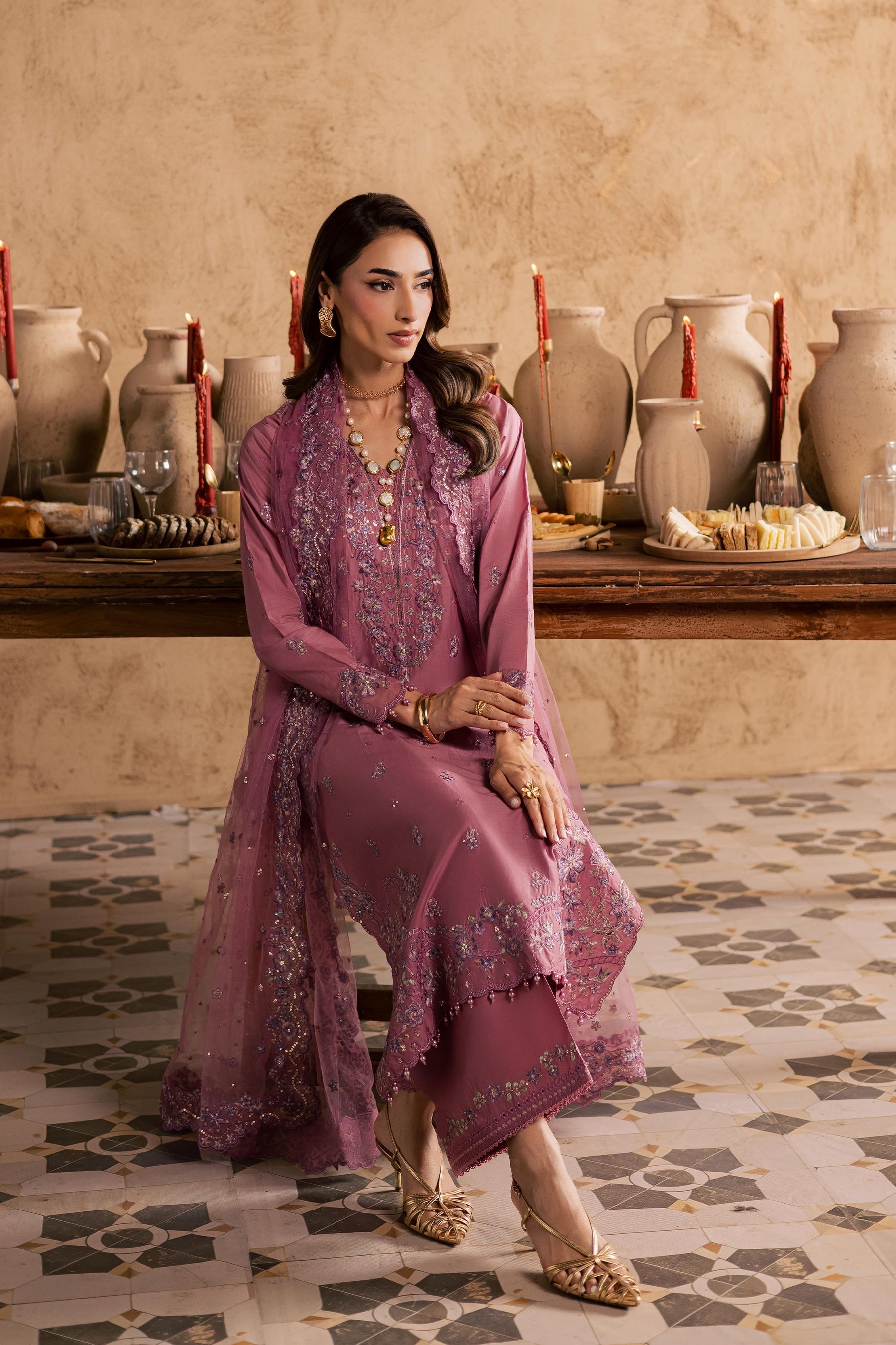 Batik | Festive Eid 26 | Dhinara - by Libasekhas - Registered Vendor of : Batik - 100% Original Designer Dress