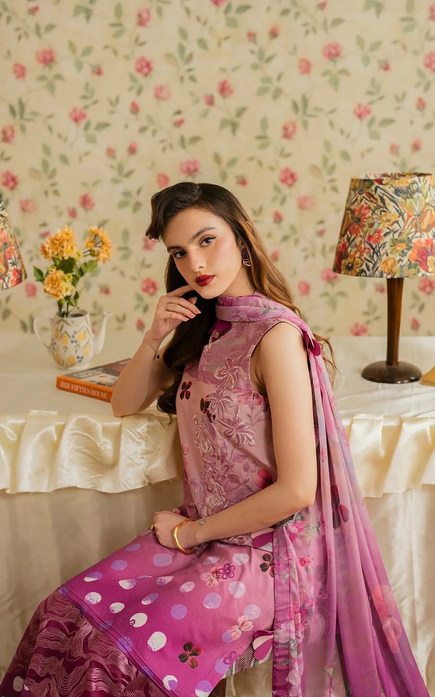 Asifa and Nabeel | Meraki Vintage 25 | Dosti (MVL25-11) - by - Libasekhas UK - Registered Vendor of : Asifa and Nabeel - 100% Original Designer Dresss