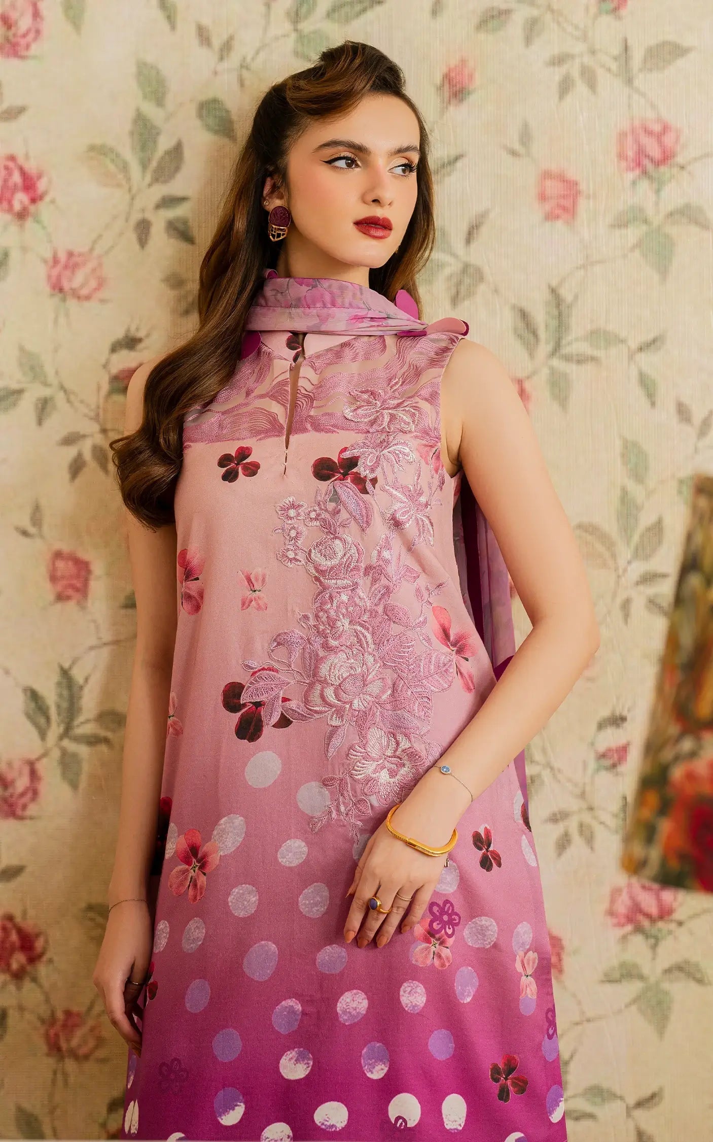 Asifa and Nabeel | Meraki Vintage 25 | Dosti (MVL25-11) - by - Libasekhas UK - Registered Vendor of : Asifa and Nabeel - 100% Original Designer Dresss