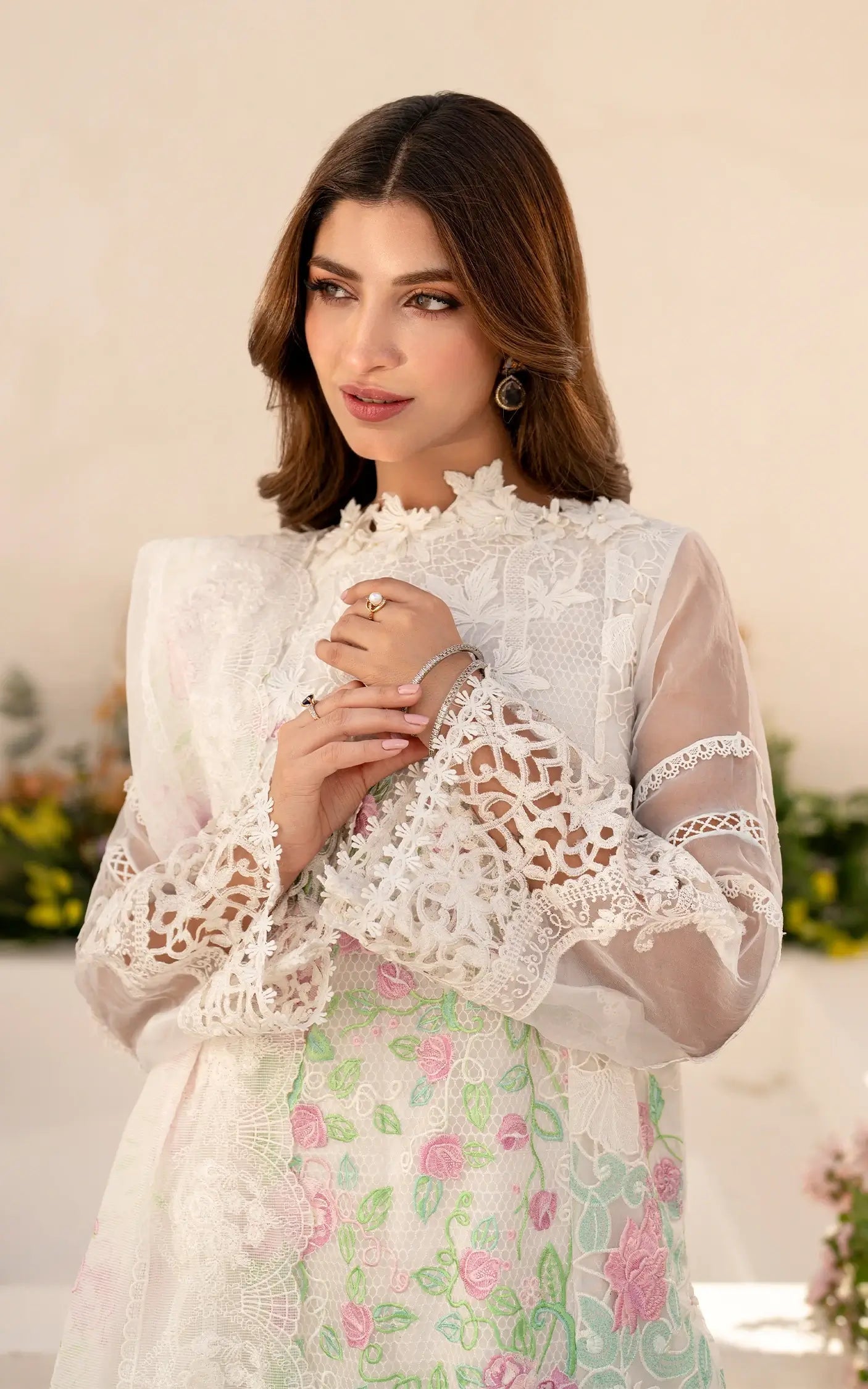 Asifa and Nabeel | Azalia Summer 25 | Dove (AZL25-03) - by - Libasekhas UK - Registered Vendor of : Asifa and Nabeel - 100% Original Designer Dresss