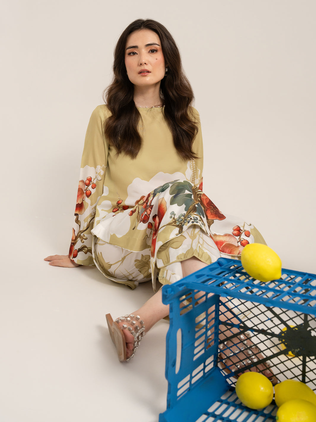 IZEL | Sunset street Pret | DRIZZLE - by Libasekhas UK - Registered Vendor of : Izel - 100% Original Designer Dress