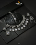 Drop Cut Necklace - by - Libasekhas UK - Registered Vendor of : Zeesy - 100% Original Designer Dresss