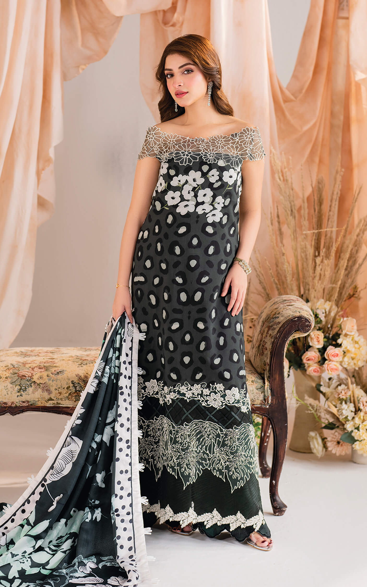 Asifa and Nabeel | Winter Meraki 24 | Dusk-MW-07 - by - Libasekhas UK - Registered Vendor of : Asifa and Nabeel - 100% Original Designer Dresss