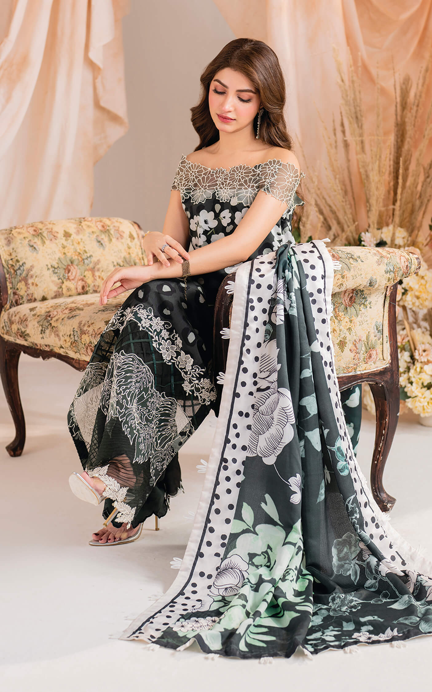 Asifa and Nabeel | Winter Meraki 24 | Dusk-MW-07 - by - Libasekhas UK - Registered Vendor of : Asifa and Nabeel - 100% Original Designer Dresss