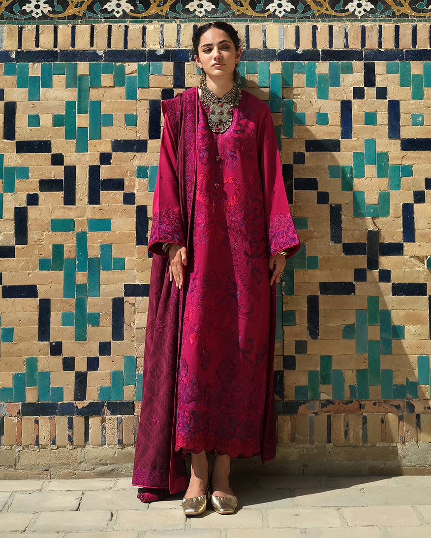 Mushq | Bukhara Winter Edit | Dusk Whisper - by Libasekhas UK - Registered Vendor of : Mushq - 100% Original Designer Dress