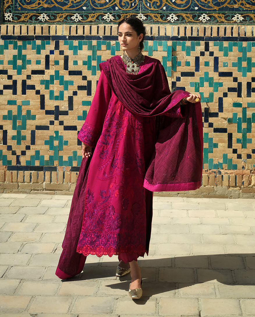 Mushq | Bukhara Winter Edit | Dusk Whisper - by Libasekhas UK - Registered Vendor of : Mushq - 100% Original Designer Dress