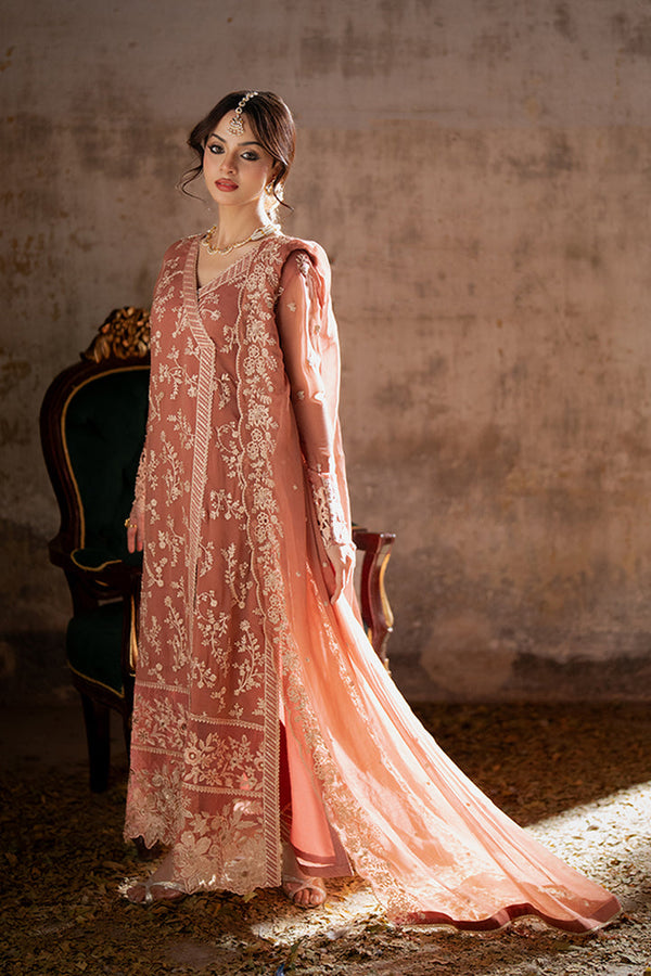 Azure | Ensembles Embroidered Formals | Dusky Bloom - by - Libasekhas UK - Registered Vendor of : Azure - 100% Original Designer Dresss