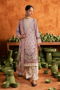 Batik | Festive Eid 26 | Dusty Plum - by Libasekhas - Registered Vendor of : Batik - 100% Original Designer Dress