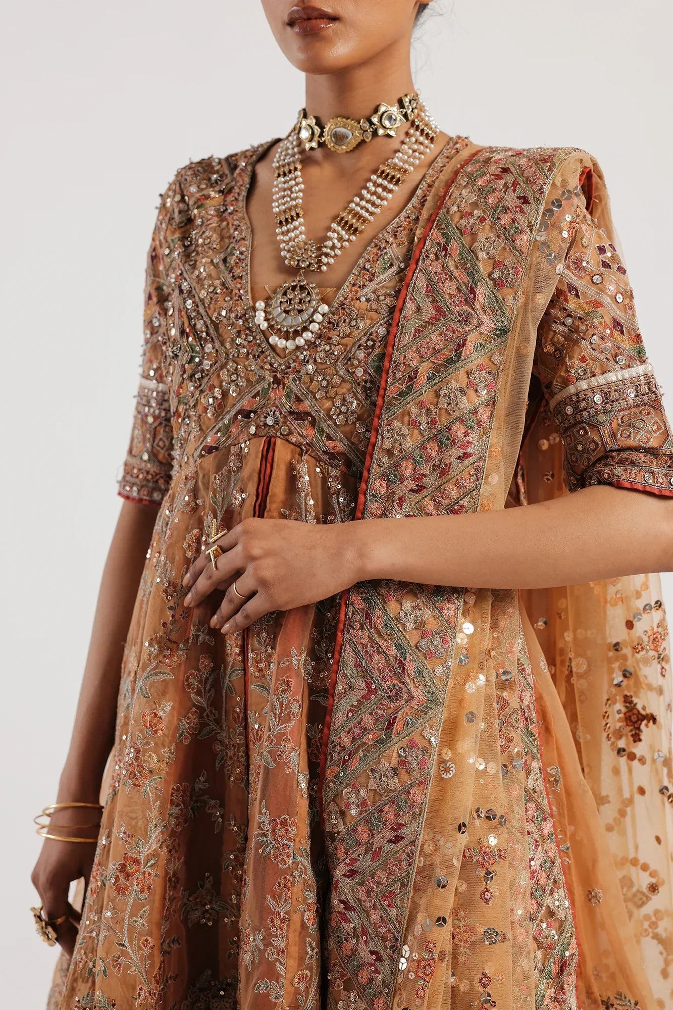 Ethnic | Luxe Formal Collection | E0022/115/114 - by - Libasekhas UK - Registered Vendor of : Ethnic - 100% Original Designer Dresss