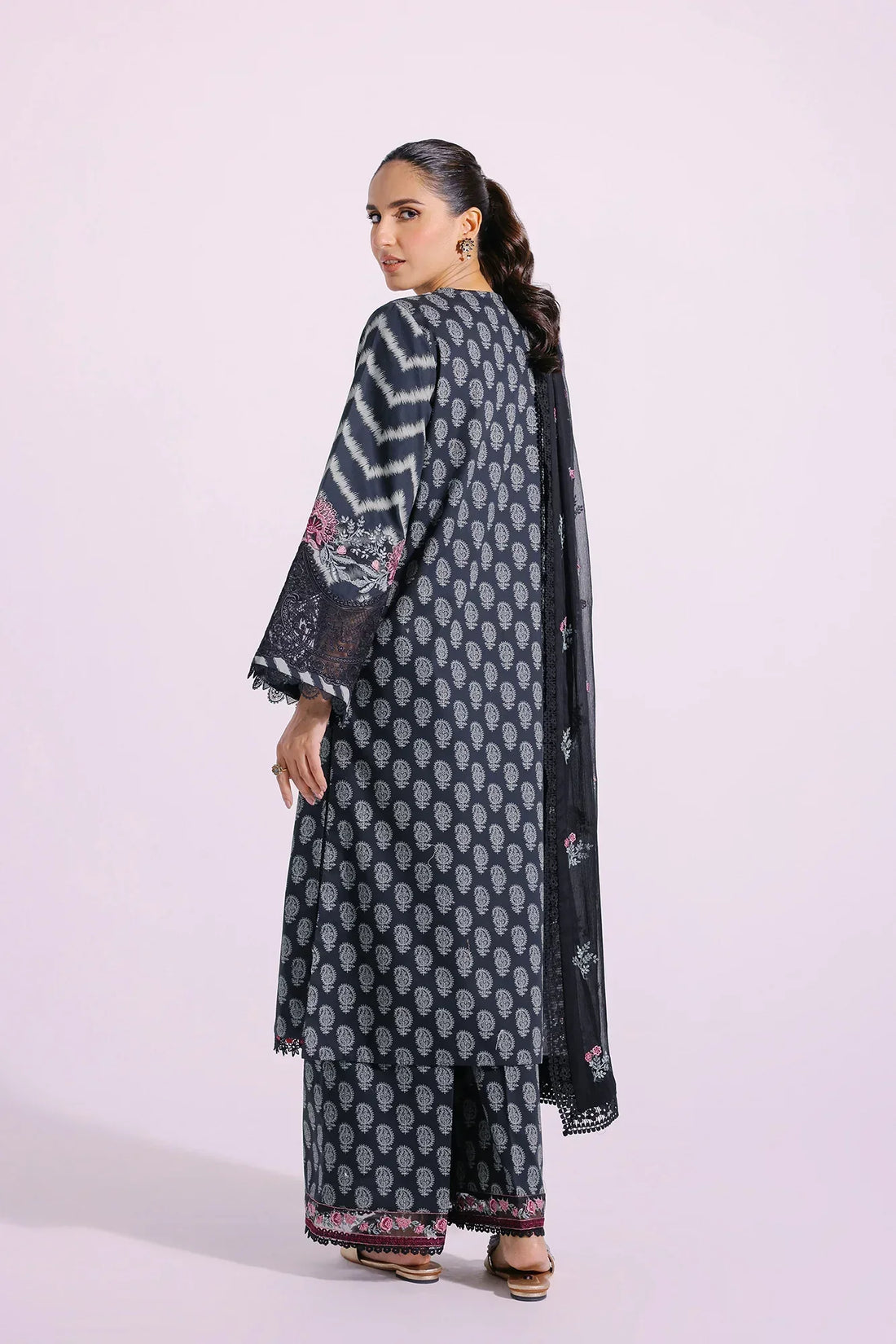 Ethnic | Rozana Collection SS 24 | E0412/203/902 - by - Libasekhas UK - Registered Vendor of : Ethnic - 100% Original Designer Dresss