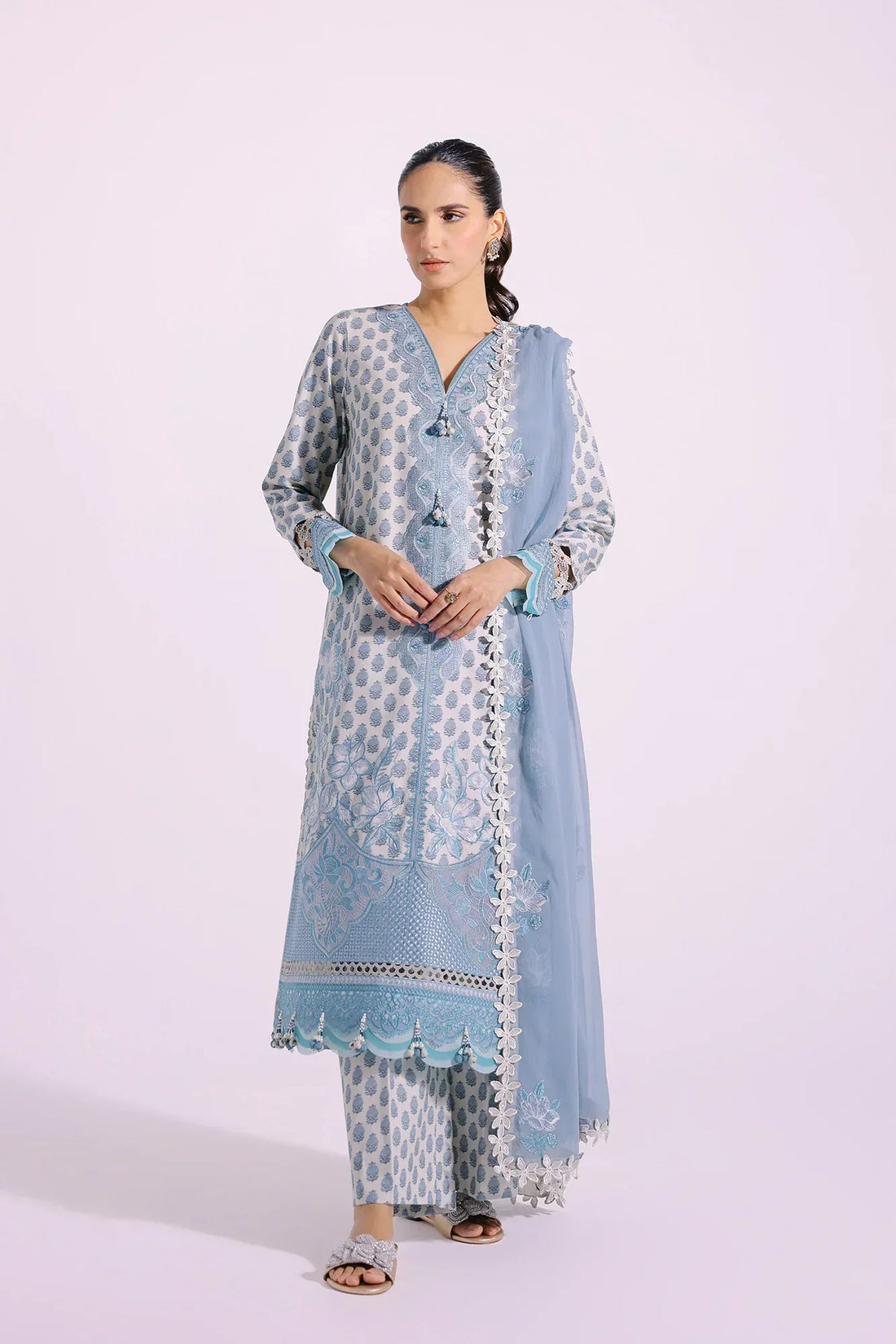 Ethnic | Rozana Collection SS 24 | E0413/203/615 - by - Libasekhas UK - Registered Vendor of : Ethnic - 100% Original Designer Dresss