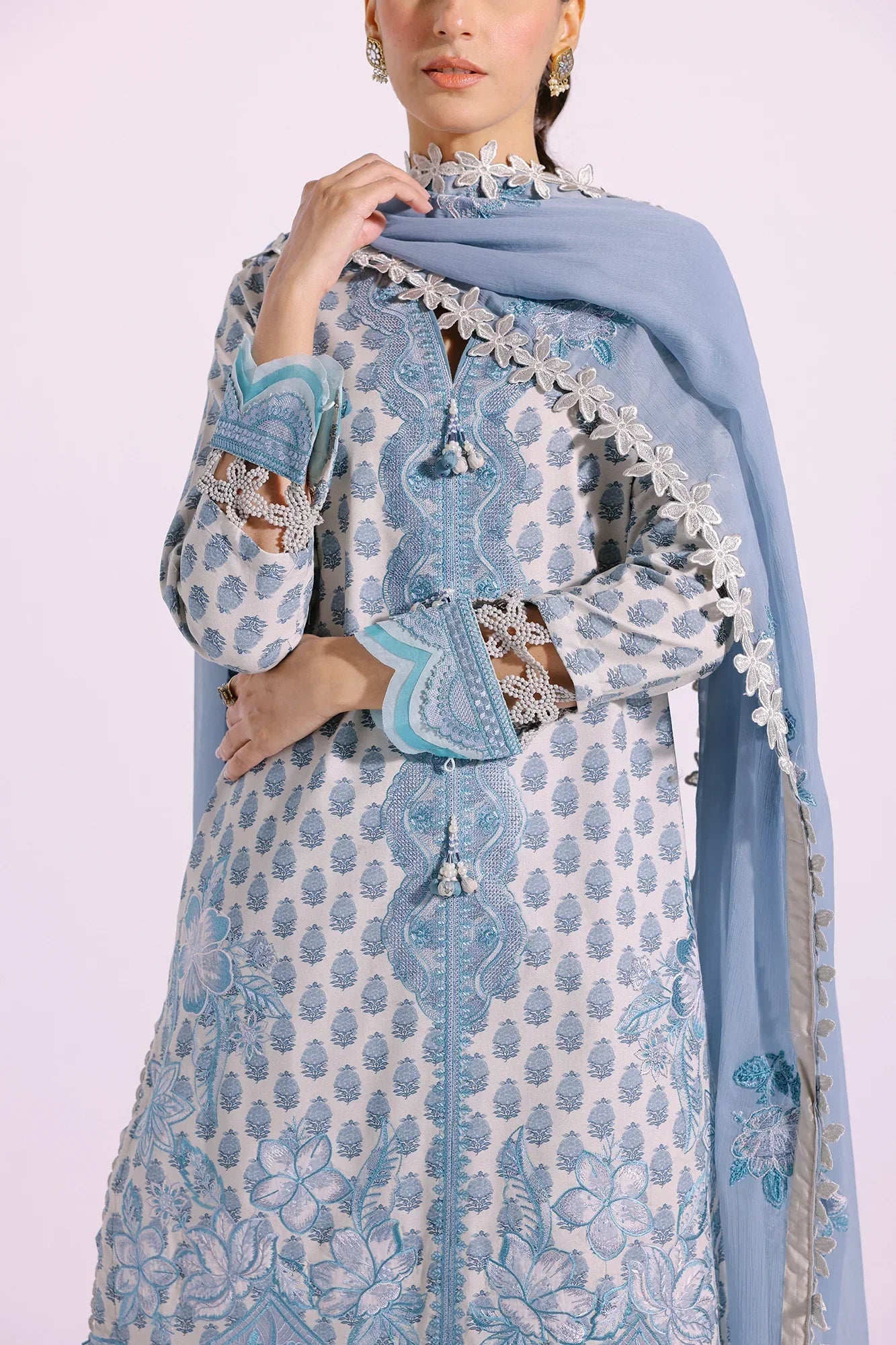 Ethnic | Rozana Collection SS 24 | E0413/203/615 - by - Libasekhas UK - Registered Vendor of : Ethnic - 100% Original Designer Dresss
