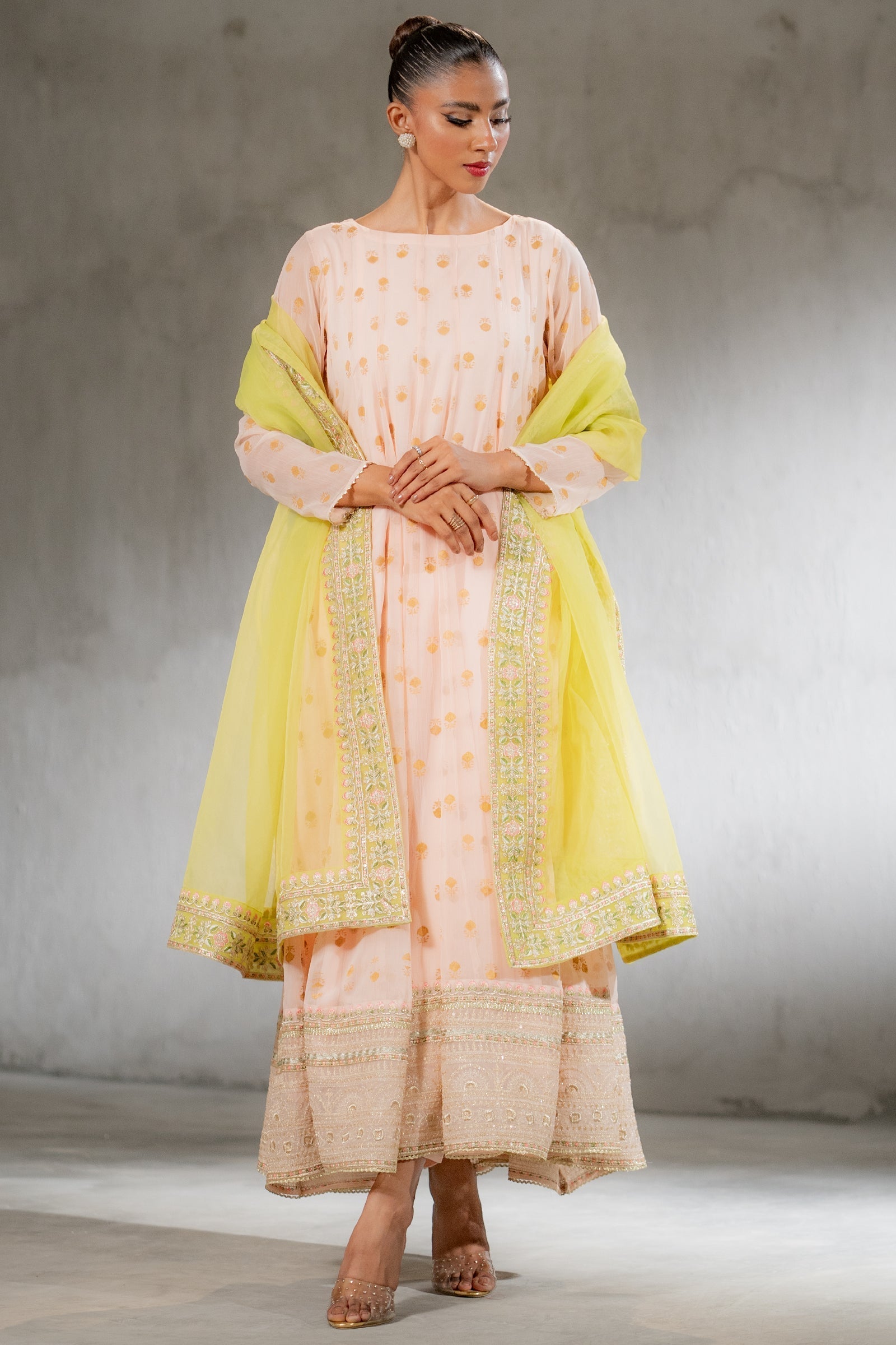 Ego | Diva Premium | SUNEHRI 3 PIECE - by - Libasekhas UK - Registered Vendor of : Ego - 100% Original Designer Dresss