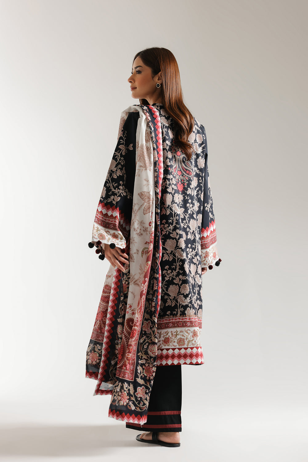 Ethnic | Spring Summer 25 | ES-12 - by - Libasekhas UK - Registered Vendor of : Ethnic - 100% Original Designer Dresss