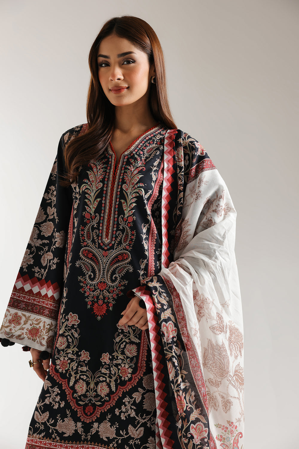 Ethnic | Spring Summer 25 | ES-12 - by - Libasekhas UK - Registered Vendor of : Ethnic - 100% Original Designer Dresss