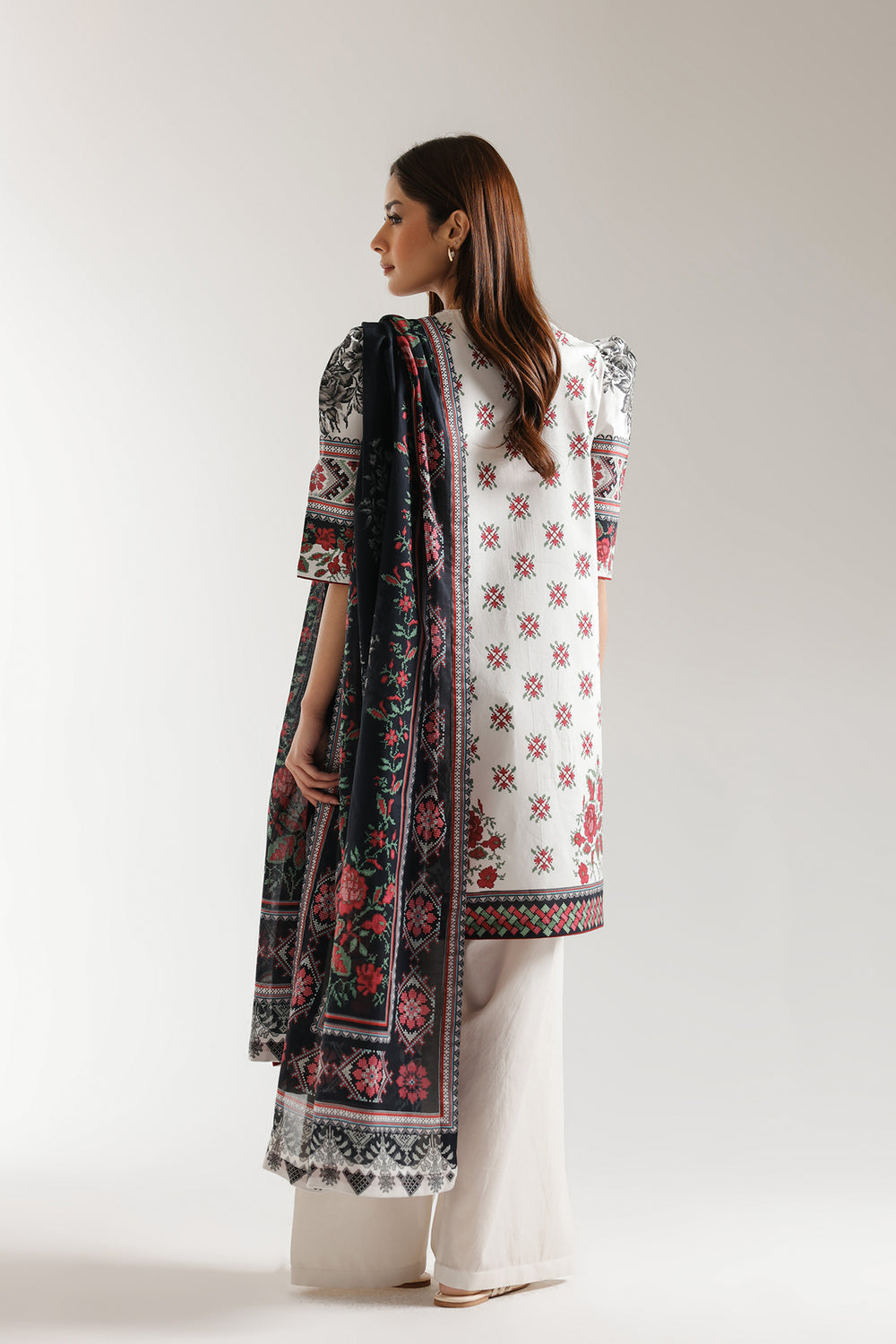 Ethnic | Spring Summer 25 | ES-09 - by - Libasekhas UK - Registered Vendor of : Ethnic - 100% Original Designer Dresss