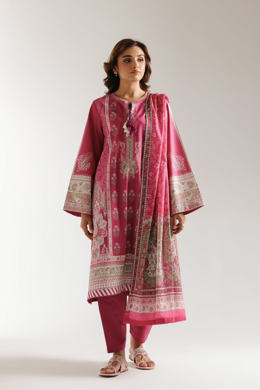 Ethnic | Spring Summer 25 | ES-14 - by - Libasekhas UK - Registered Vendor of : Ethnic - 100% Original Designer Dresss