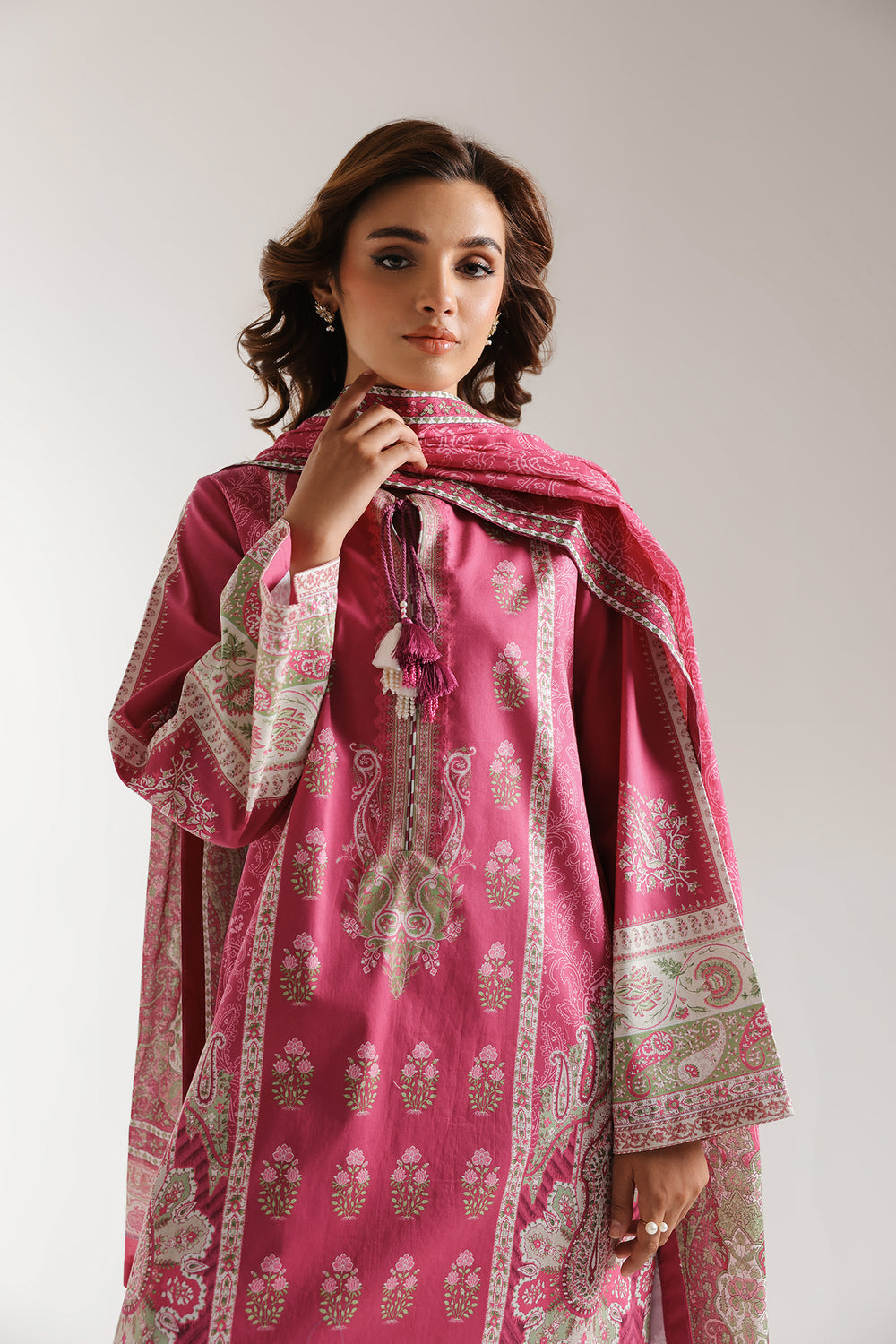 Ethnic | Spring Summer 25 | ES-14 - by - Libasekhas UK - Registered Vendor of : Ethnic - 100% Original Designer Dresss