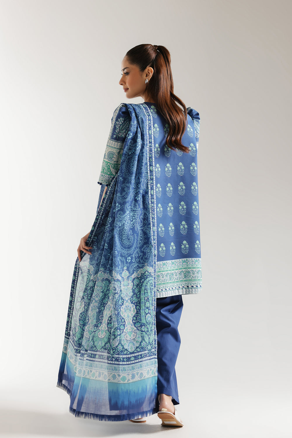 Ethnic | Spring Summer 25 | ES-03 - by - Libasekhas UK - Registered Vendor of : Ethnic - 100% Original Designer Dresss