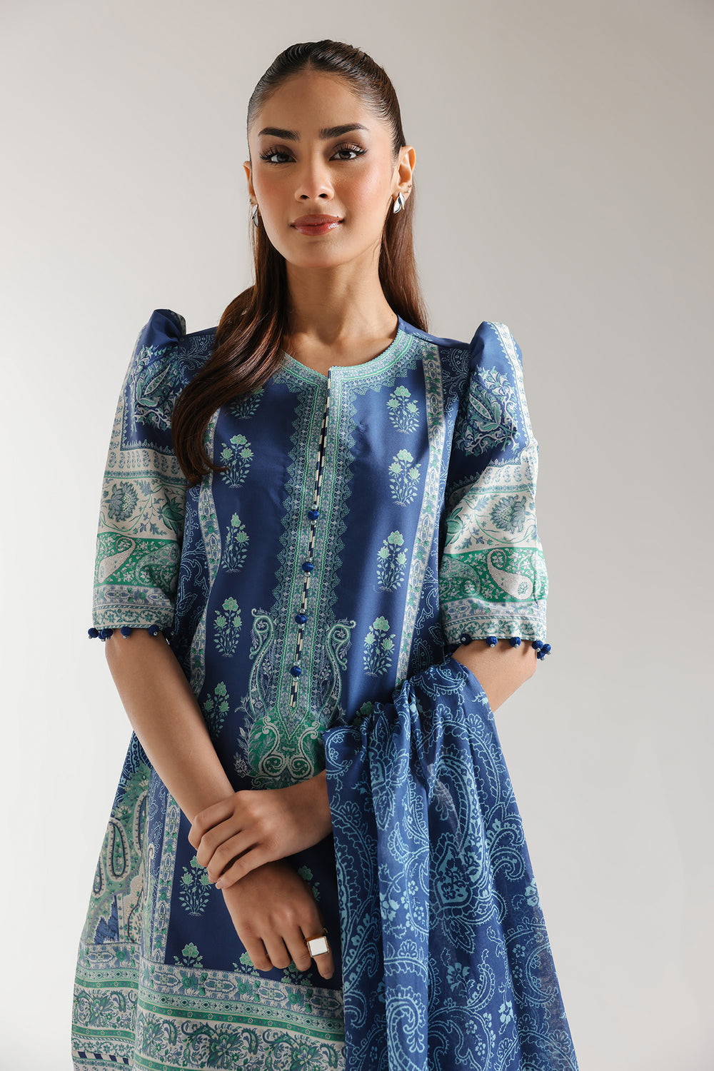 Ethnic | Spring Summer 25 | ES-03 - by - Libasekhas UK - Registered Vendor of : Ethnic - 100% Original Designer Dresss