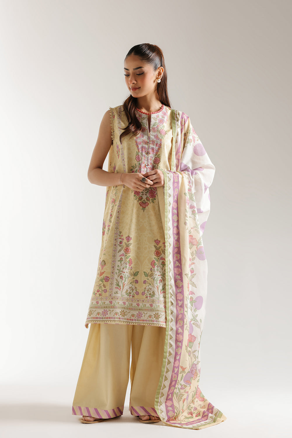 Ethnic | Spring Summer 25 | ES-10 - by - Libasekhas UK - Registered Vendor of : Ethnic - 100% Original Designer Dresss