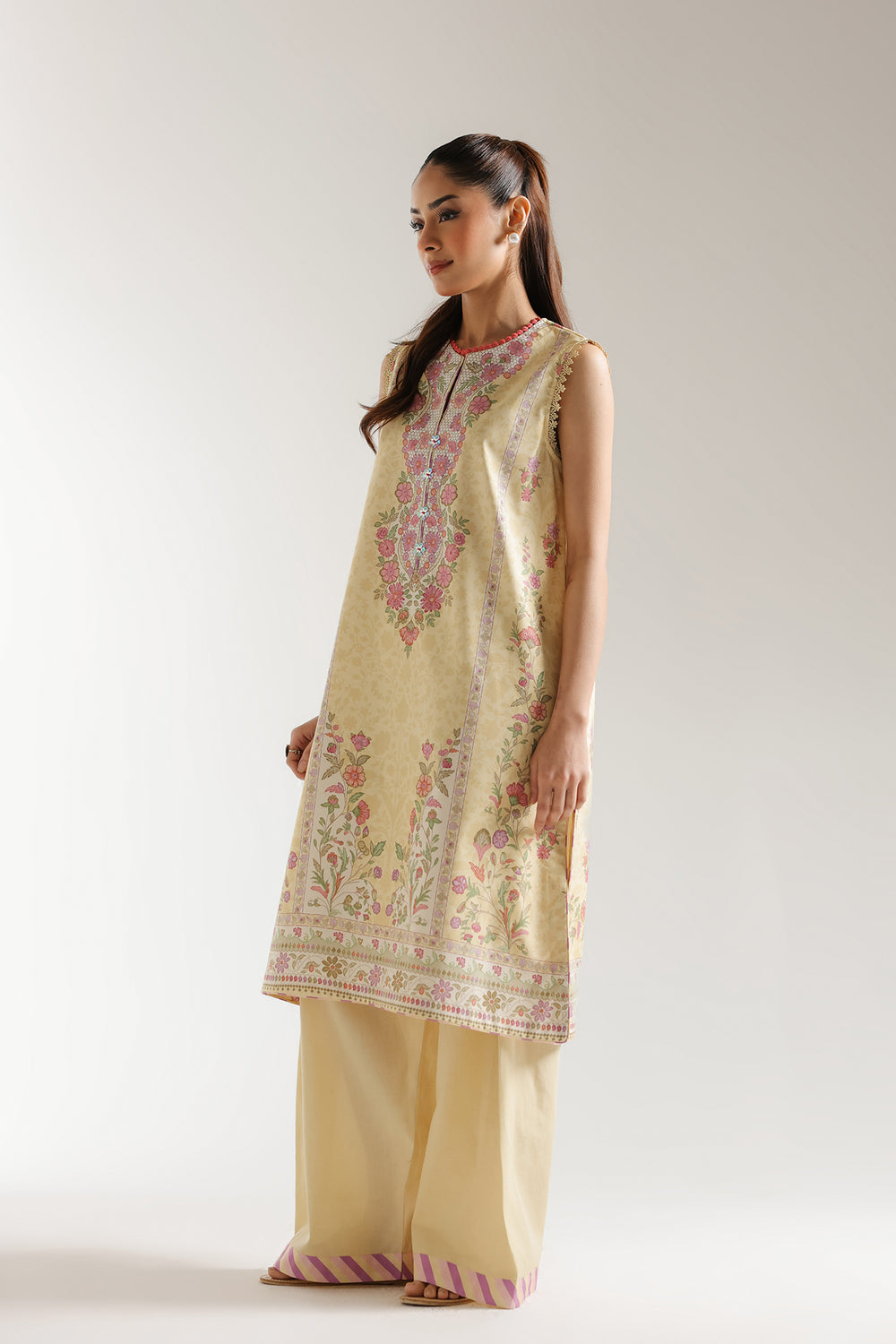 Ethnic | Spring Summer 25 | ES-10 - by - Libasekhas UK - Registered Vendor of : Ethnic - 100% Original Designer Dresss