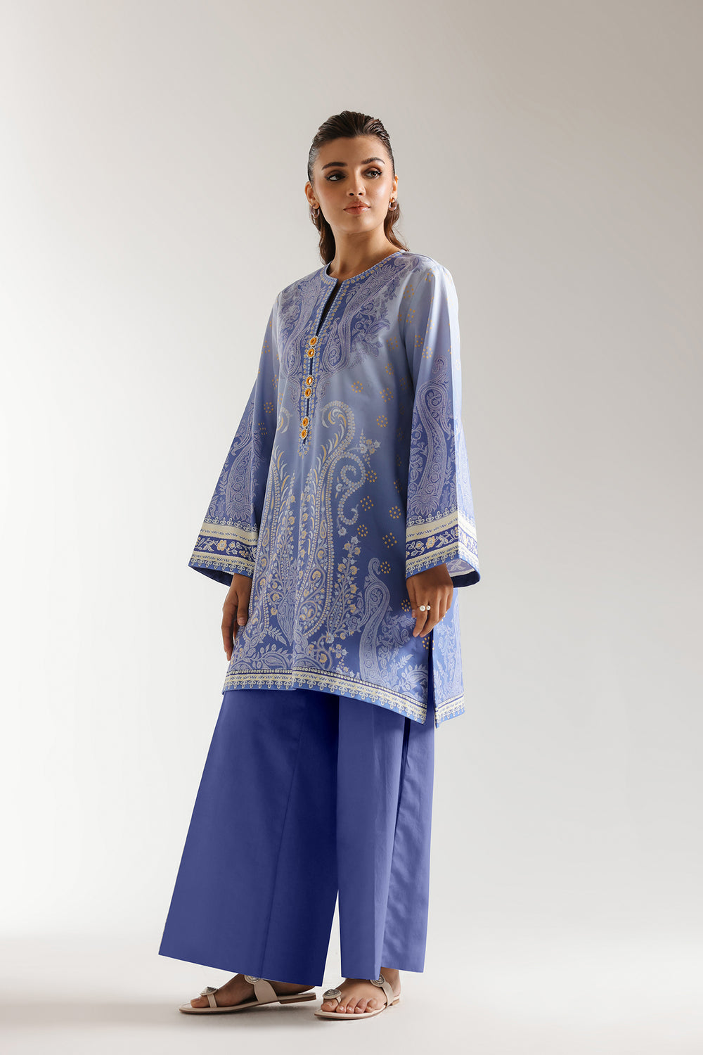 Ethnic | Spring Summer 25 | ES-04 - by - Libasekhas UK - Registered Vendor of : Ethnic - 100% Original Designer Dresss