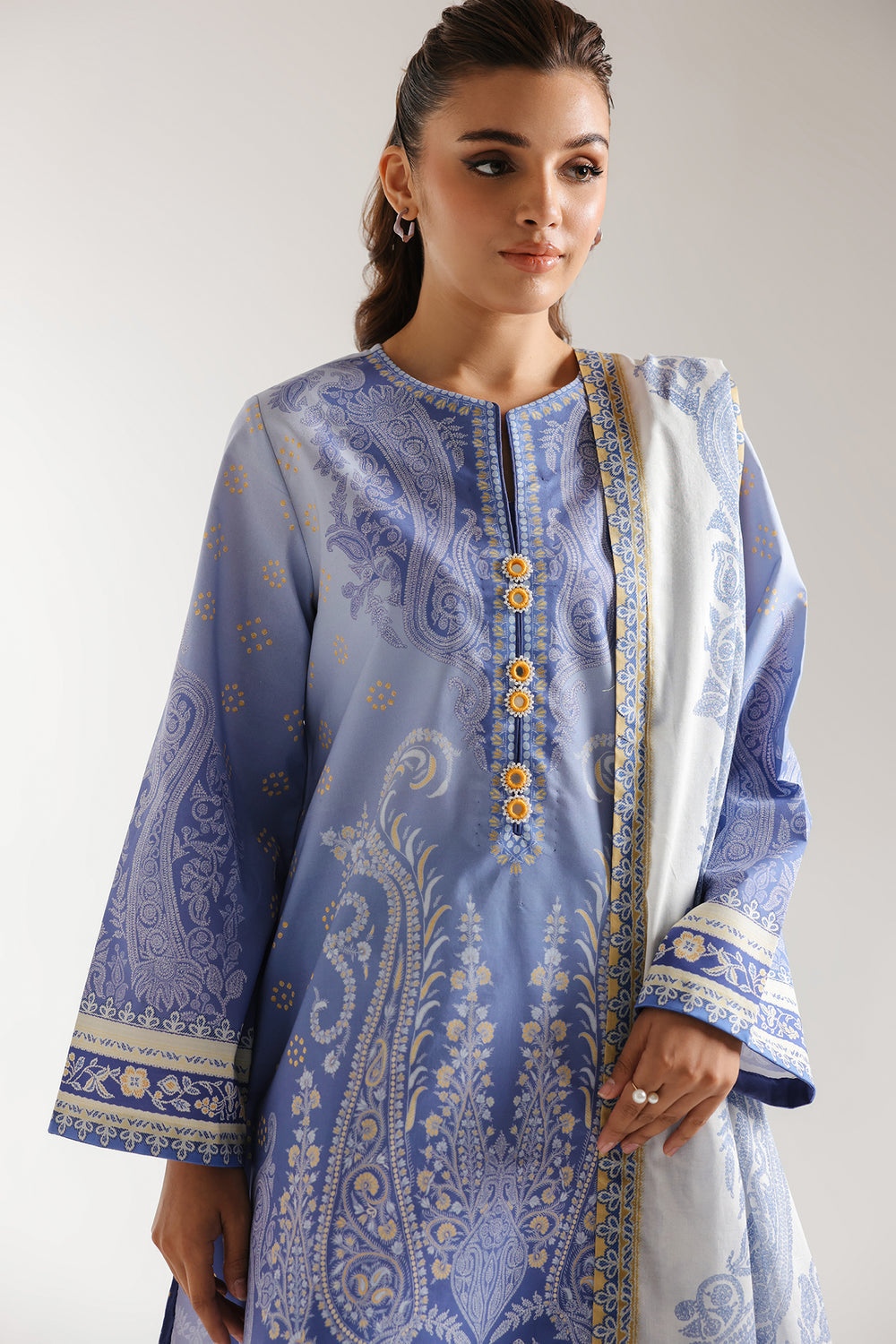 Ethnic | Spring Summer 25 | ES-04 - by - Libasekhas UK - Registered Vendor of : Ethnic - 100% Original Designer Dresss