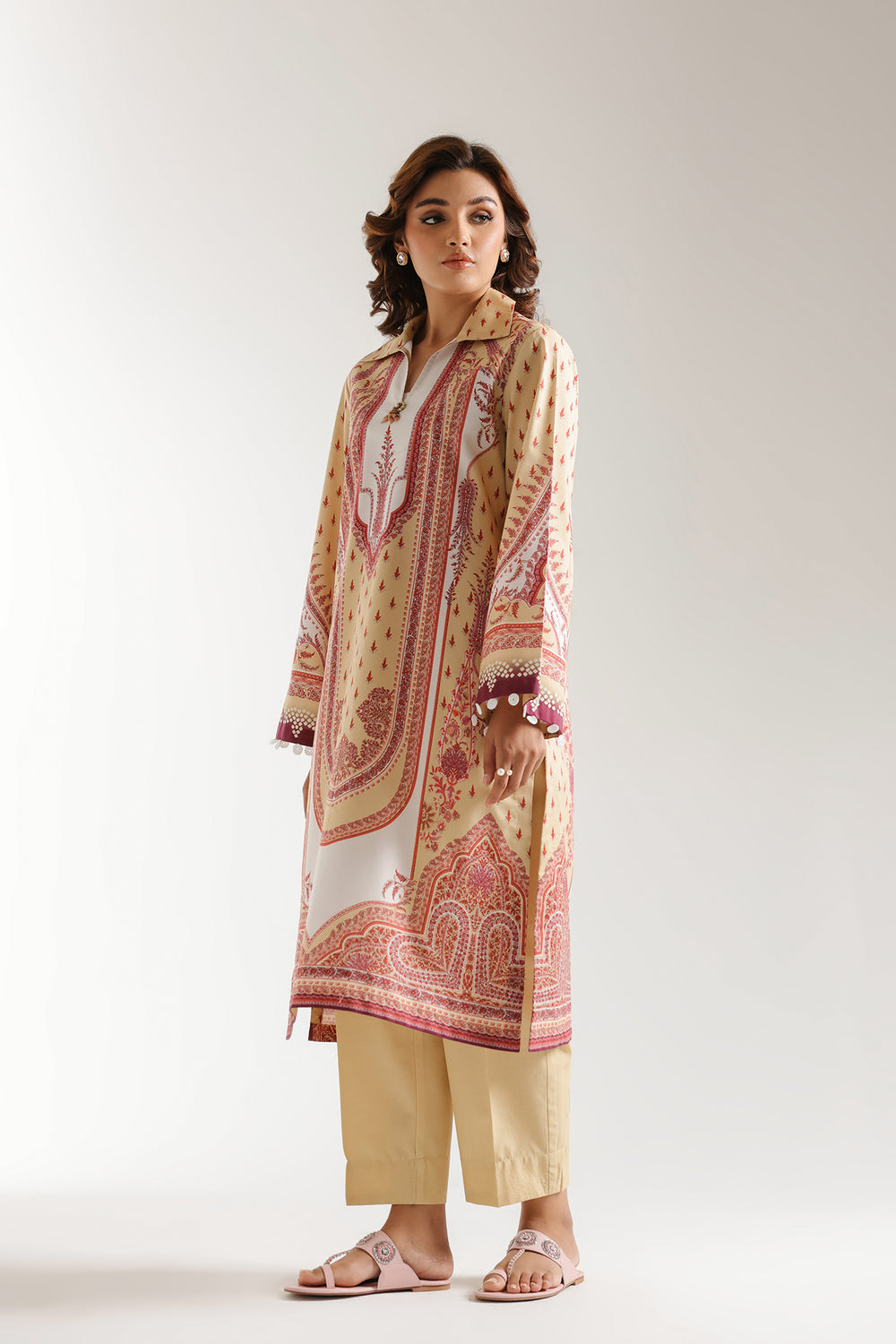 Ethnic | Spring Summer 25 | ES-05 - by - Libasekhas UK - Registered Vendor of : Ethnic - 100% Original Designer Dresss