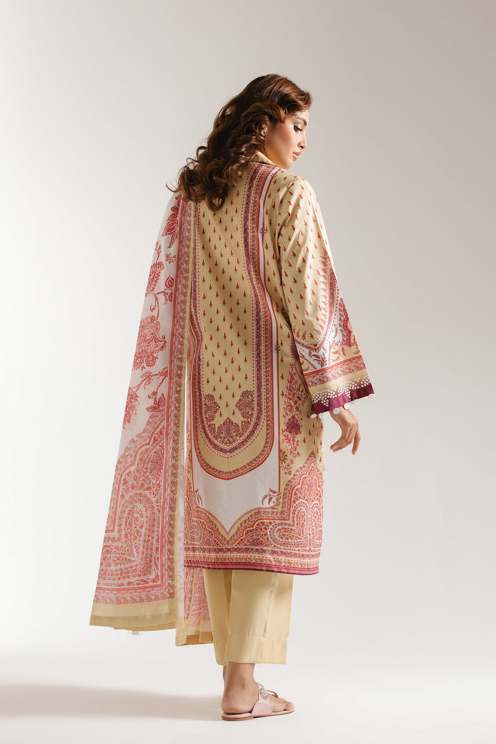 Ethnic | Spring Summer 25 | ES-05 - by - Libasekhas UK - Registered Vendor of : Ethnic - 100% Original Designer Dresss