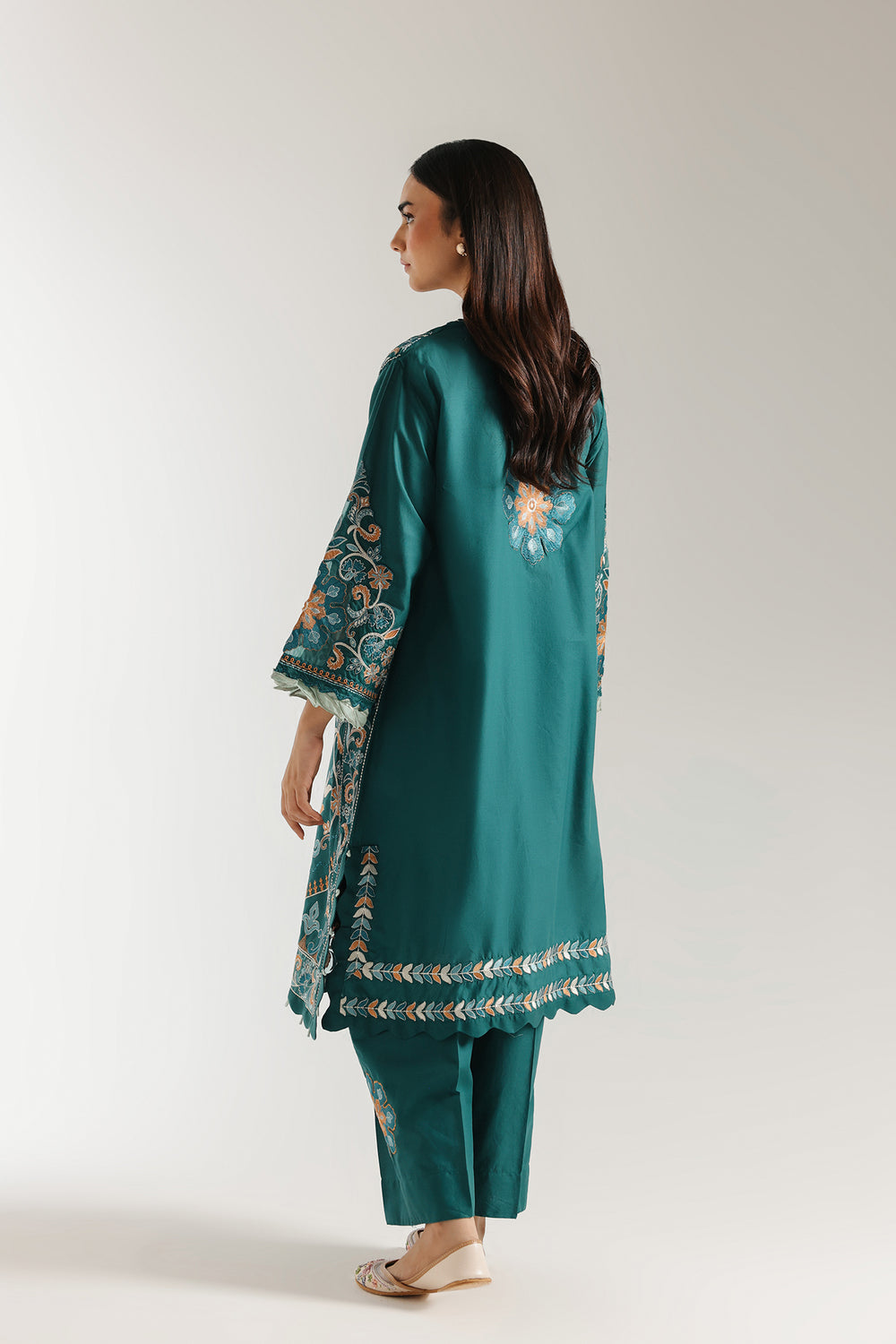 Ethnic | Rozana Collection 25 | Embroidered Dress 21A - by Libasekhas UK - Registered Vendor of : Ethnic - 100% Original Designer Dress