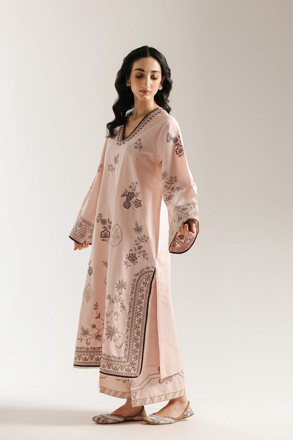 Ethnic | Rozana Collection 25 | Embroidered Dress 15A - by Libasekhas UK - Registered Vendor of : Ethnic - 100% Original Designer Dress