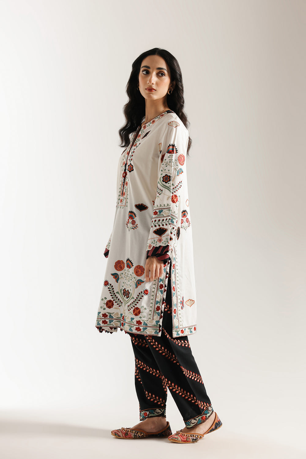 Ethnic | Rozana Collection 25 | Embroidered Dress 19A - by Libasekhas UK - Registered Vendor of : Ethnic - 100% Original Designer Dress