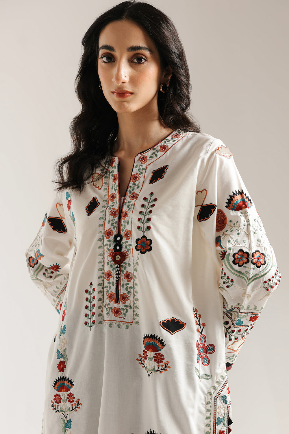 Ethnic | Rozana Collection 25 | Embroidered Dress 19A - by Libasekhas UK - Registered Vendor of : Ethnic - 100% Original Designer Dress