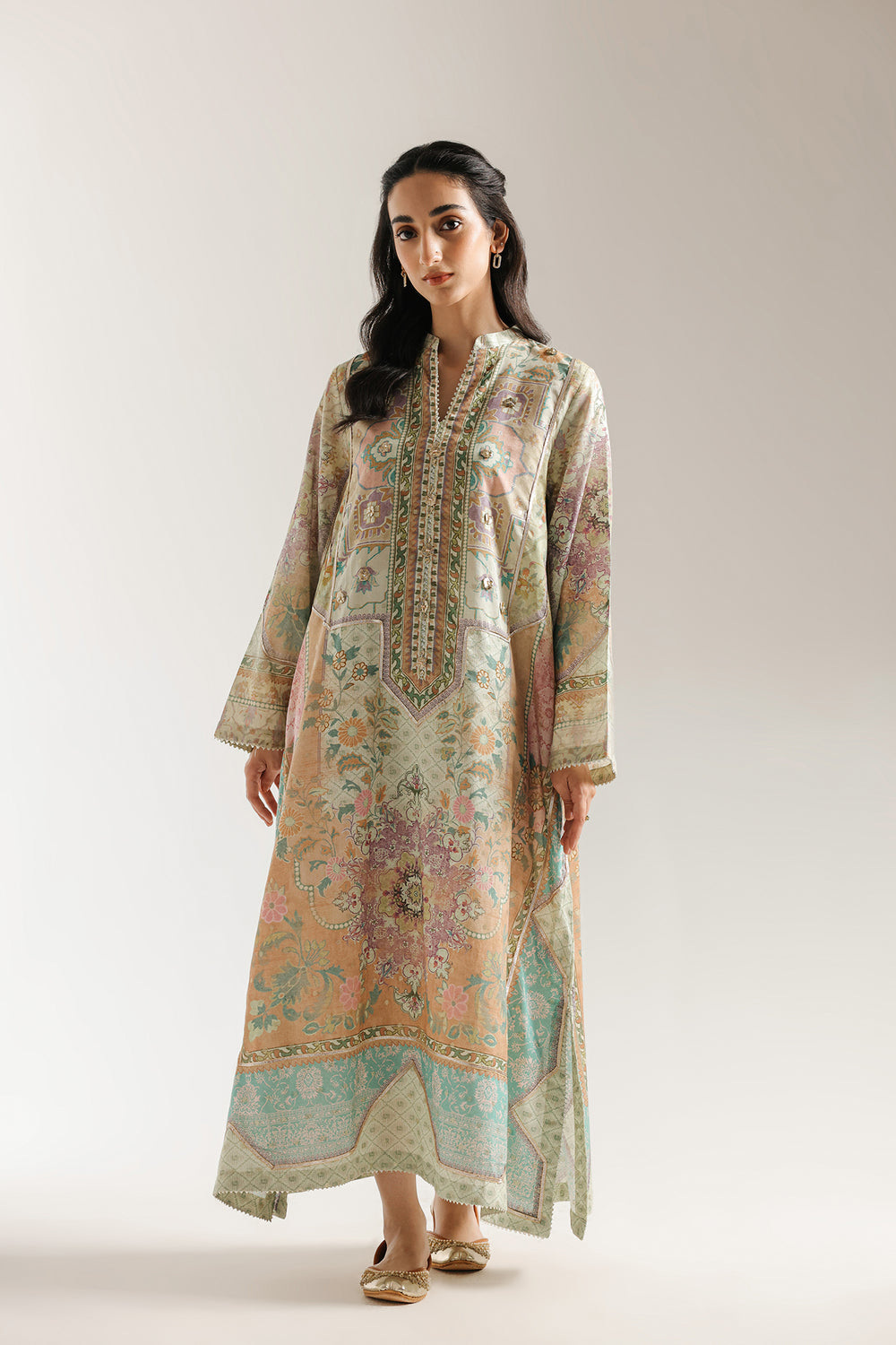 Ethnic | Rozana Collection 25 | Embroidered Dress 14A - by Libasekhas UK - Registered Vendor of : Ethnic - 100% Original Designer Dress