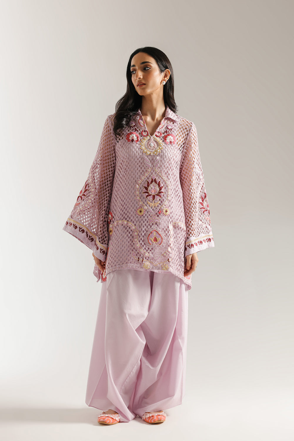 Ethnic | Rozana Collection 25 | Embroidered Dress 13A - by Libasekhas UK - Registered Vendor of : Ethnic - 100% Original Designer Dress