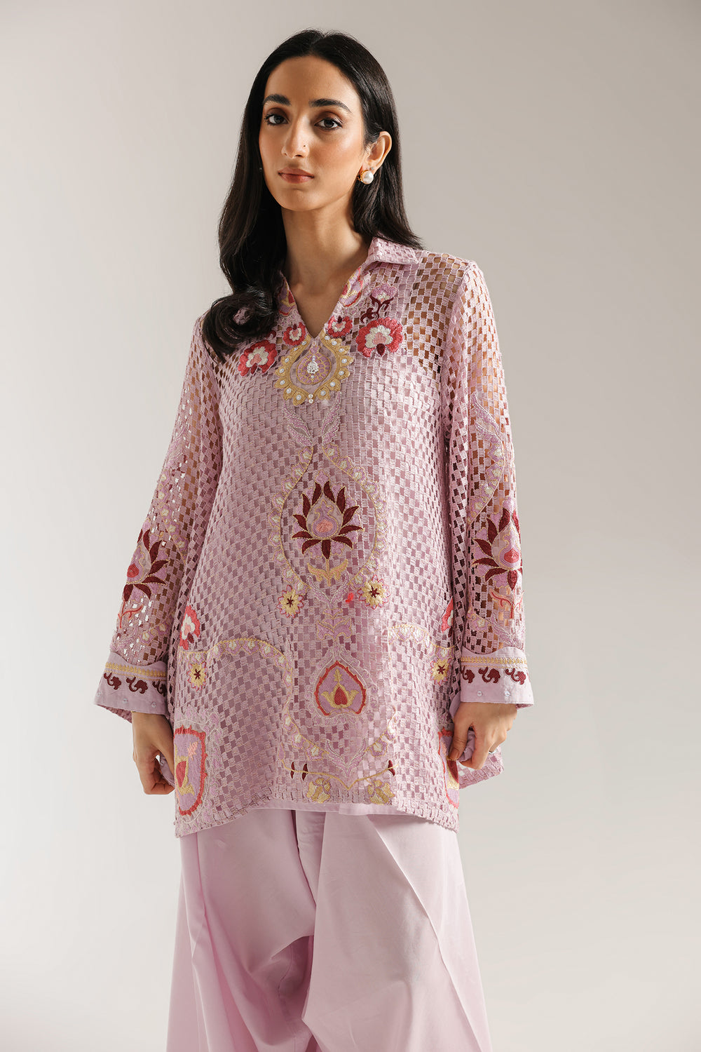 Ethnic | Rozana Collection 25 | Embroidered Dress 13A - by Libasekhas UK - Registered Vendor of : Ethnic - 100% Original Designer Dress
