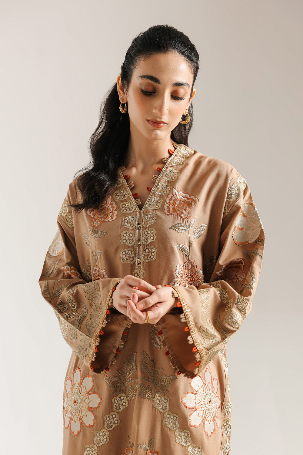 Ethnic | Rozana Collection 25 | Embroidered Dress 12A - by Libasekhas UK - Registered Vendor of : Ethnic - 100% Original Designer Dress