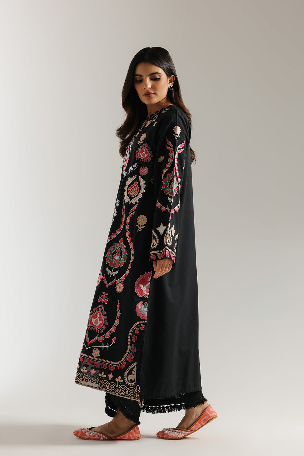 Ethnic | Rozana Collection 25 | Embroidered Dress 25A - by Libasekhas UK - Registered Vendor of : Ethnic - 100% Original Designer Dress