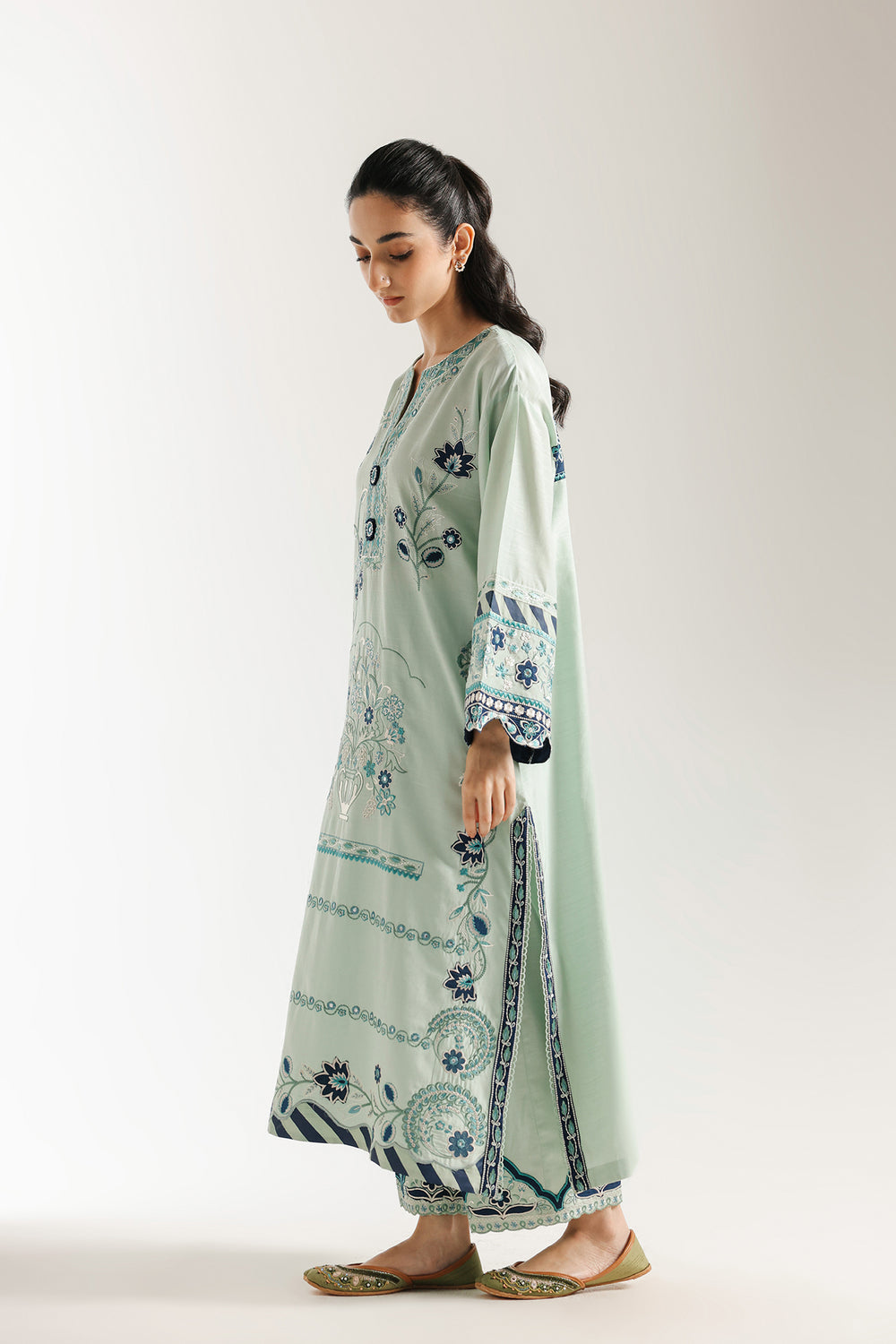 Ethnic | Rozana Collection 25 | Embroidered Dress 24A - by Libasekhas UK - Registered Vendor of : Ethnic - 100% Original Designer Dress