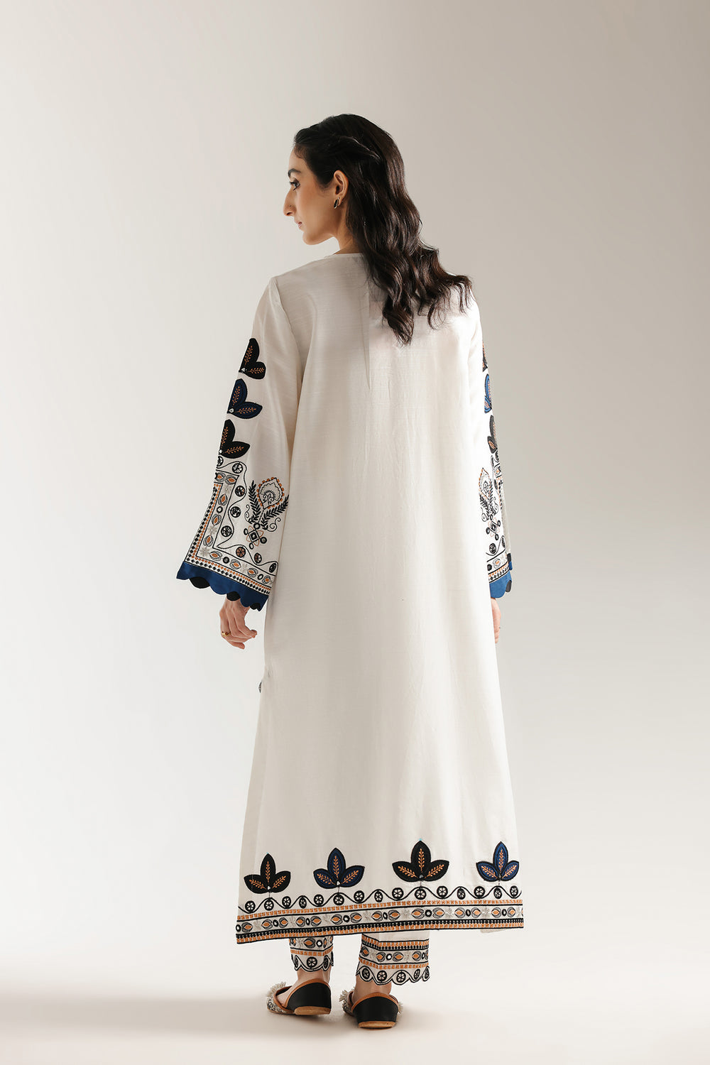 Ethnic | Rozana Collection 25 | Embroidered Dress 10A - by Libasekhas UK - Registered Vendor of : Ethnic - 100% Original Designer Dress
