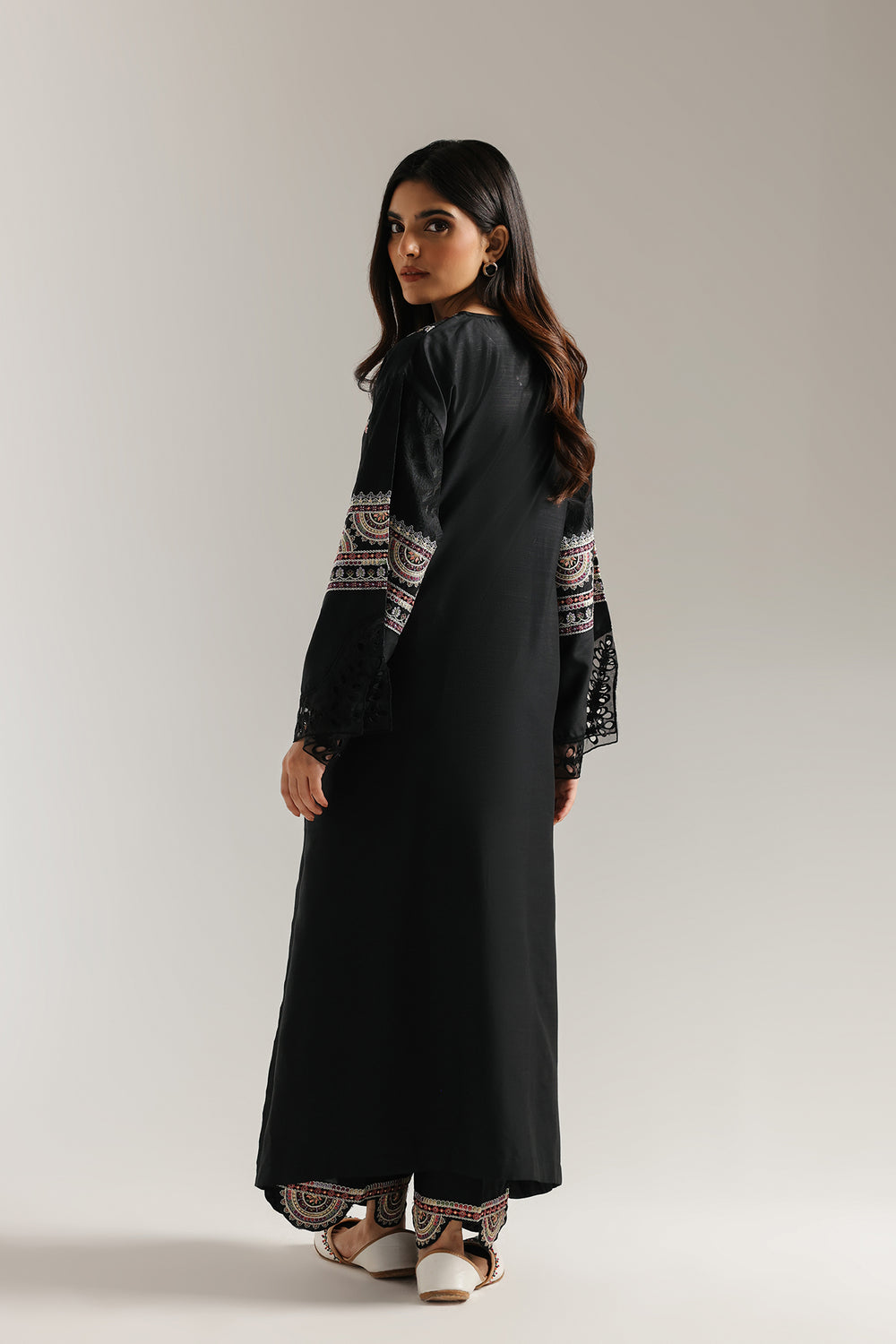 Ethnic | Rozana Collection 25 | Embroidered Dress 18A - by Libasekhas UK - Registered Vendor of : Ethnic - 100% Original Designer Dress